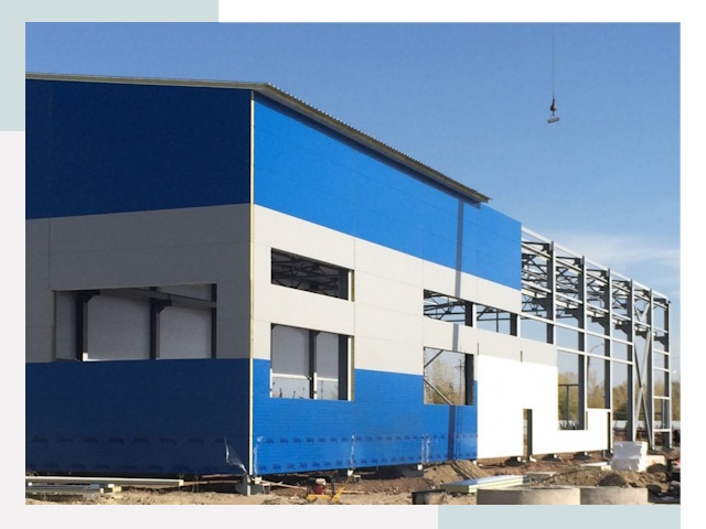 Монтаж ангаров в Заинске от 610 руб. - СтальСтрой-Знс