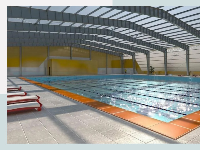 Строительство крытых бассейнов в Заинске