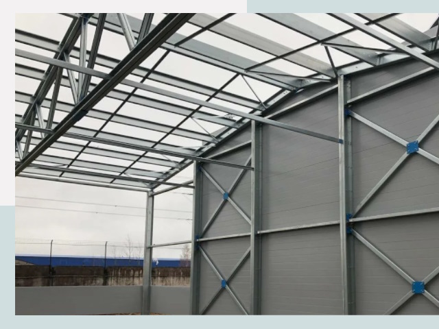 Каркасные ангары от СтальСтрой-Знс по цене от 610 руб.