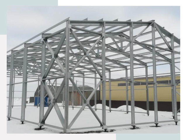 Каркасные ангары в Заинске