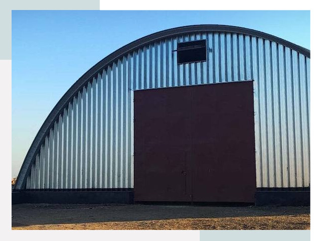 Бескаркасные ангары в Заинске