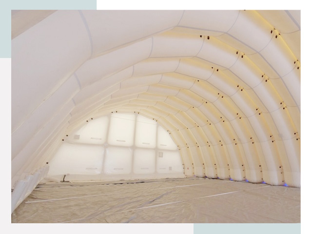 Пневмокаркасные ангары в Заинске