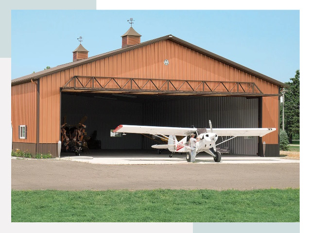 Ангары для самолетов в Заинске