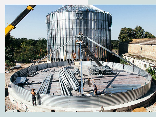 Силосы для зерна в Заинск от 610 руб. - Надёжное хранение