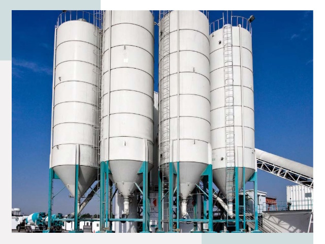Строительство цементных силосов в Заинске