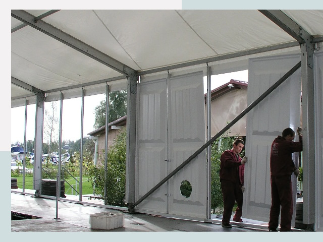 Быстро сборные шатры в Заинск от 610 руб. за м²