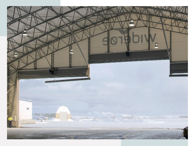 Ворота для ангаров в Заинске