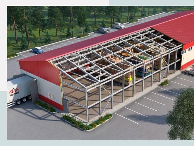 Проектирование ангаров в Заинске от 610 руб.