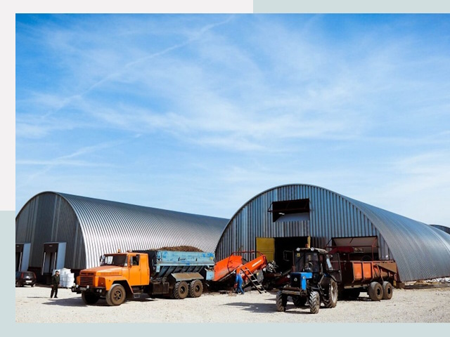 Ангары для спецтехники в Заинске